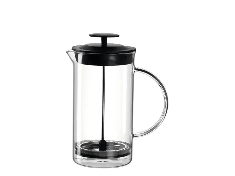Montana Kaffeebereiter Enjoy 1 l, Schwarz/Transparent