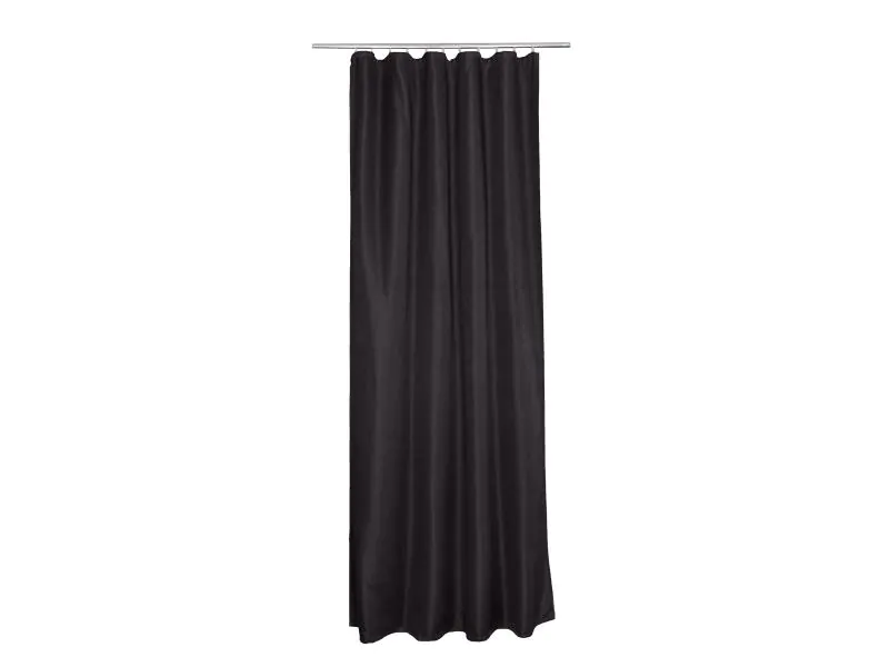 Stotz Decor AG Verdunklungsvorhang mit Faltenband Mira 140 cm x 260 cm,Grau