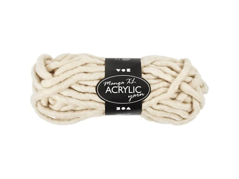 Creativ Company Wolle Acryl XL 17 m Beige