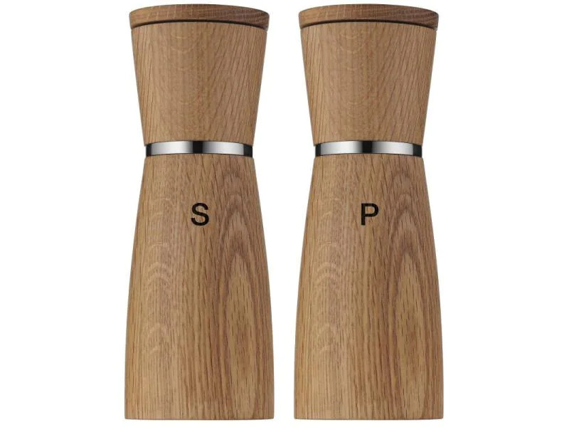 WMF Salz- und Pfeffermühle Ceramill 2 Stück, 17.9 cm, Braun