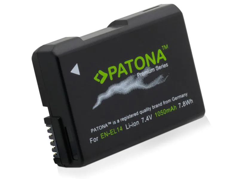 Patona Digitalkamera-Akku Premium EN-EL14-decoded