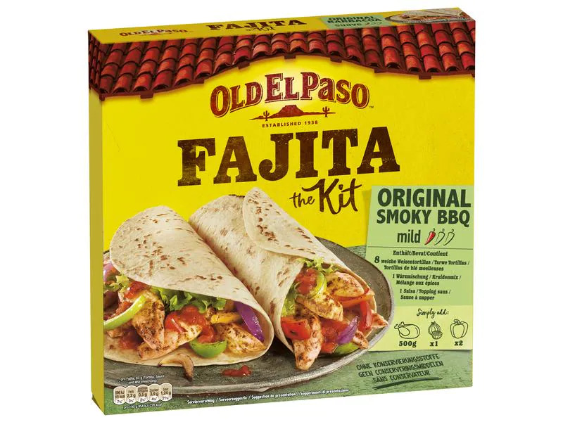 Old El Paso Fajita Kit Original 500 g