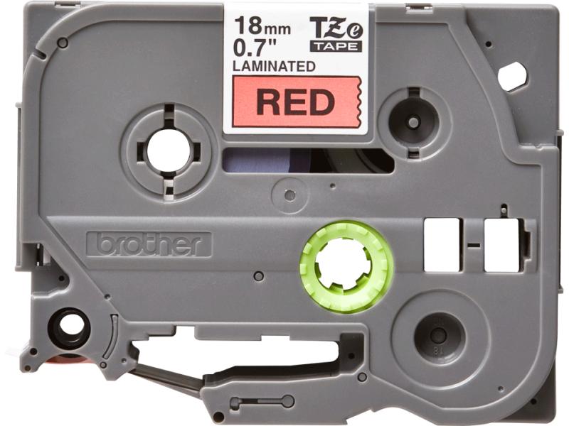 Brother Beschriftungsband TZe-441 Schwarz auf Rot