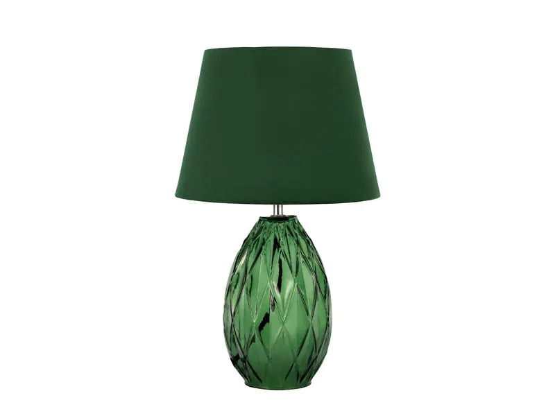 Pauleen Tischleuchte Crystal Velvet 1x E14 Grün