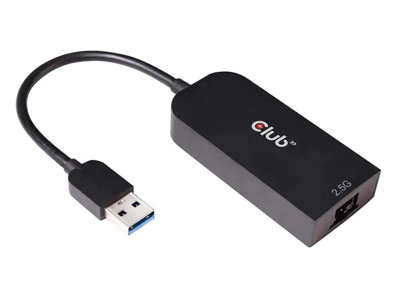 Club 3D Adapter USB 3.2 Gen1 Type A auf RJ45 2.5Gbps