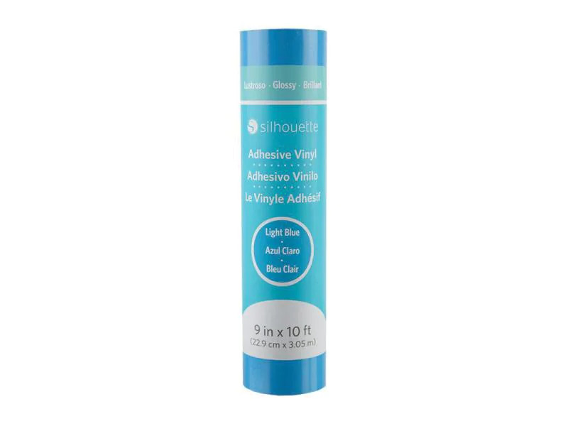 Silhouette Vinylfolie Glossy 22.9 cm Hellblau