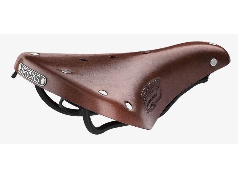 BROOKS Fahrradsattel B17 Short, Braun