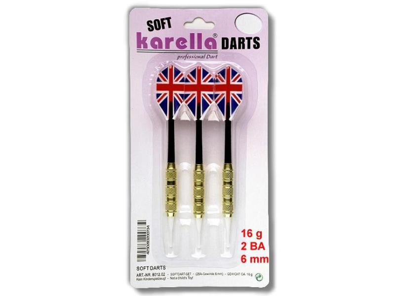 Karella Dartpfeile Softdart Blister-Set