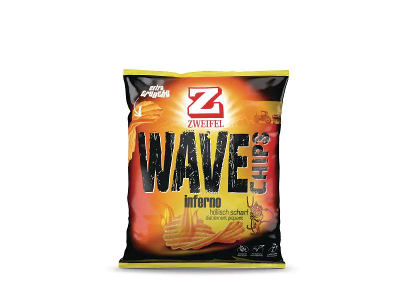 Zweifel Chips Wave Inferno 120 g