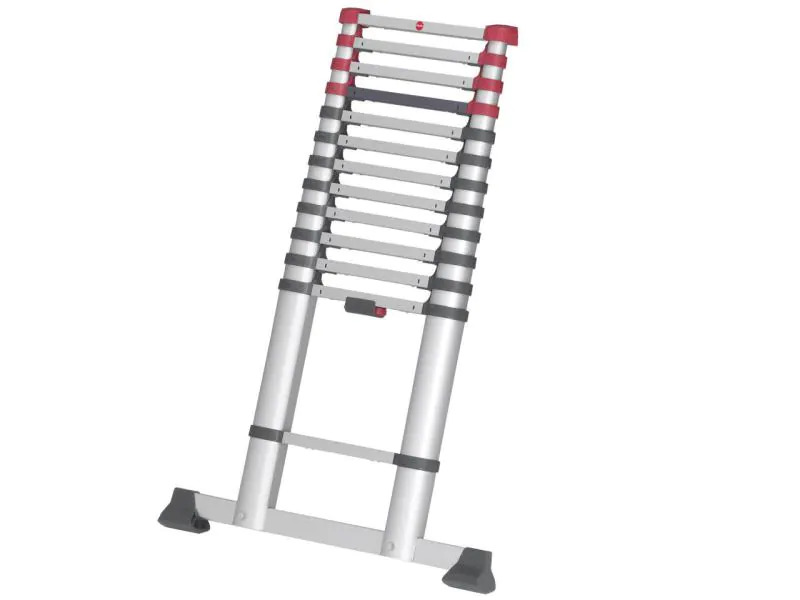 Hailo Teleskop-Anlegeleiter T80 Flexline 380 13 Stufen