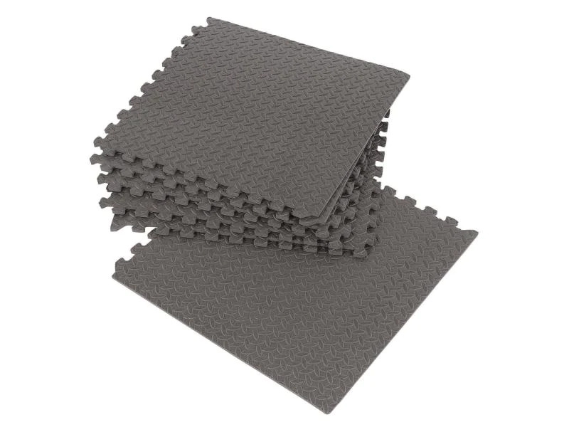 Mottez Mehrzweckmatte 60 x 60 cm, 6 Stück