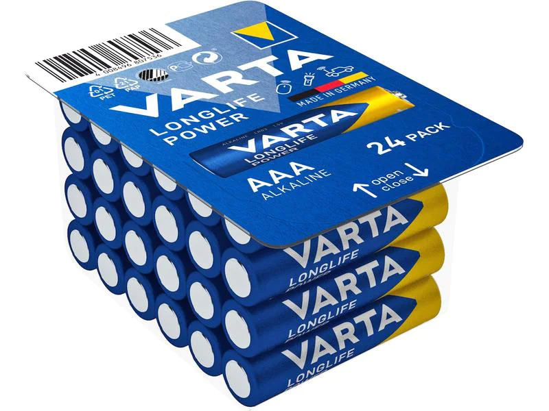 Varta Batterie Longlife Power AAA 24 Stück