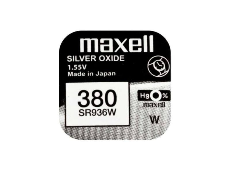 Maxell Europe LTD. Knopfzelle SR936W 10 Stück