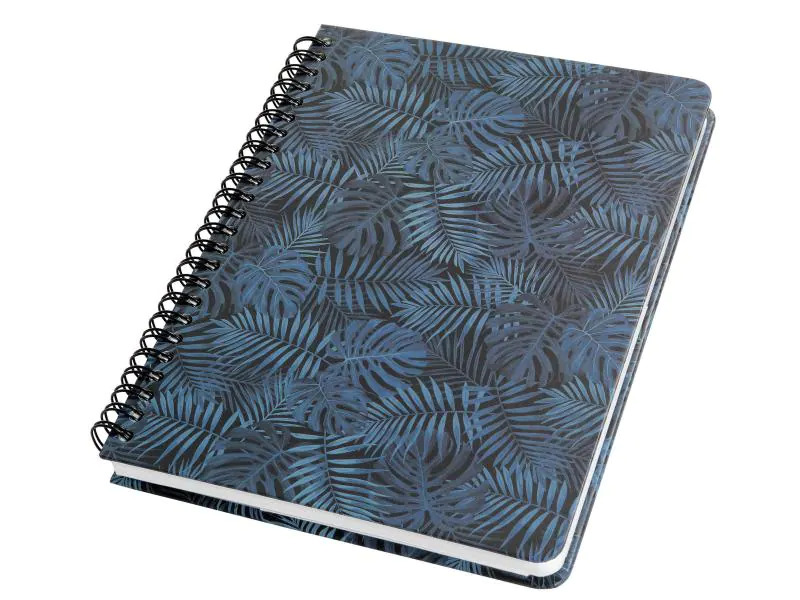 Jolie Notizbuch Mystic Jungle A5, Dot, Blau/Schwarz