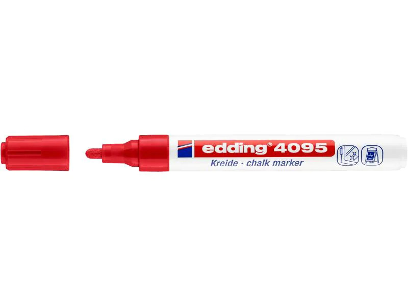 edding Kreidemarker 4095 Rot