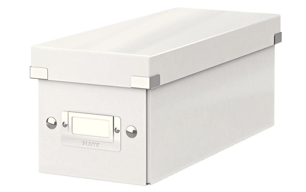 Leitz Aufbewahrungsbox 30 CD-Hüllen, Weiss