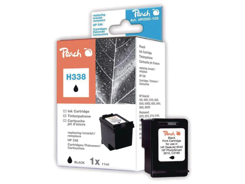 Peach Tinte HP Nr. 338 (C9365E) Black