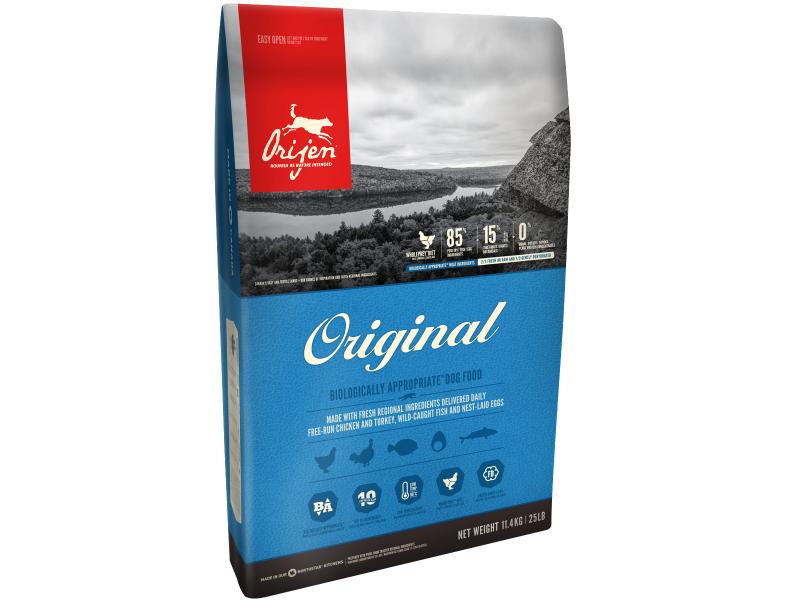 Orijen Trockenfutter Dog Original mit Geflügel &amp; Fisch, 11.4 kg
