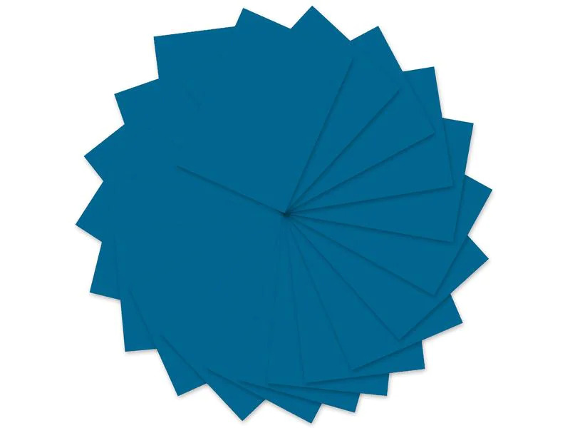 URSUS Fotokarton 50 x 70 cm Mittelblau
