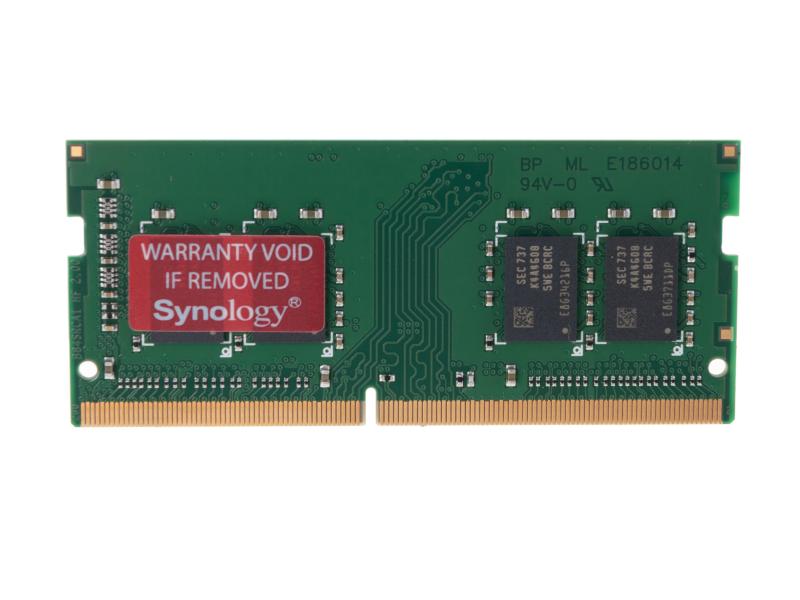 Synology NAS-Arbeitsspeicher D4ECSO-2666-16G SO-DDR4 ECC 2666MHz 16GB