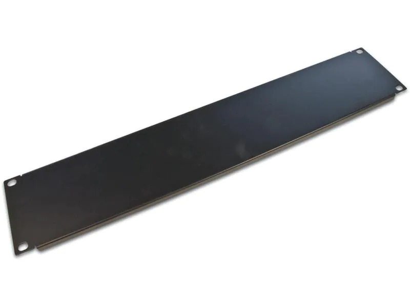 Wirewin Blindblende BP 2U BL 2HE 19, Schwarz