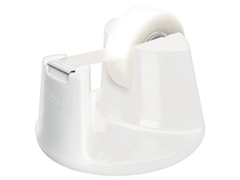 tesa Tischabroller Compact Weiss