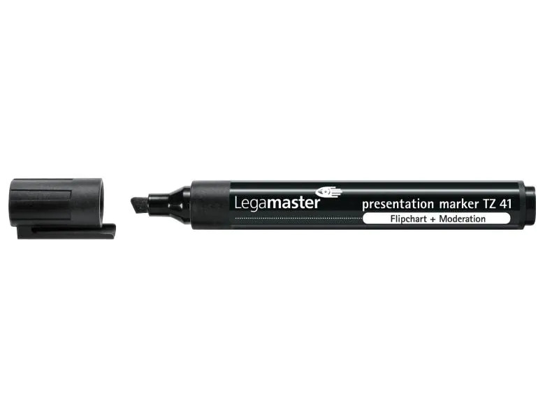 Legamaster Flipchart-Marker TZ 41 Schwarz, 1 Stück