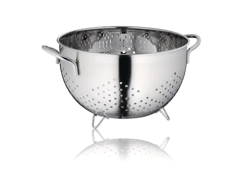 Kela Abtropfsieb Athos 24 cm, Silber