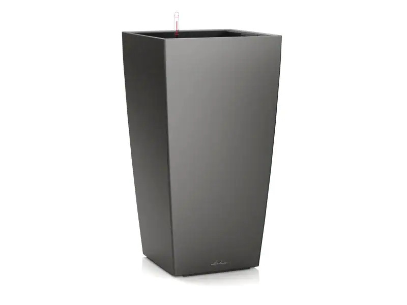 Lechuza Pflanzentopf Cubico Premium 30 Dunkelgrau
