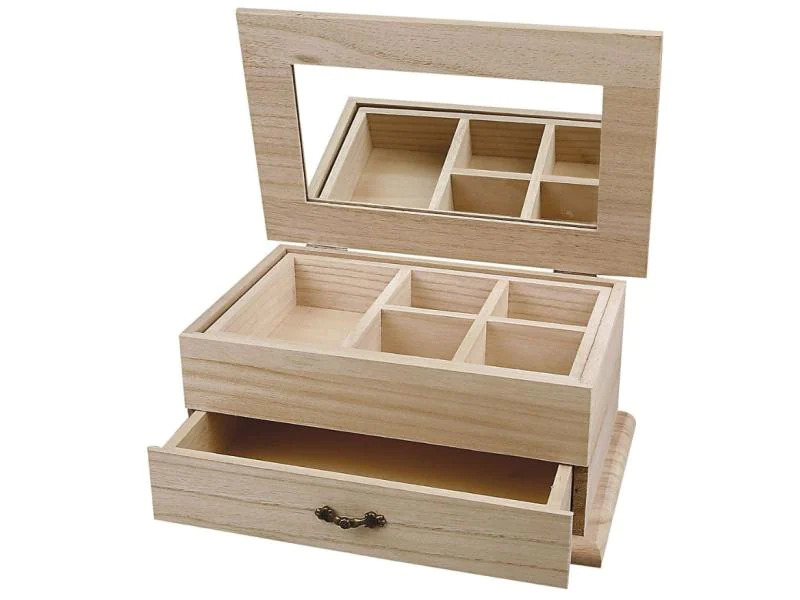 Creativ Company Holzartikel Schmuckbox