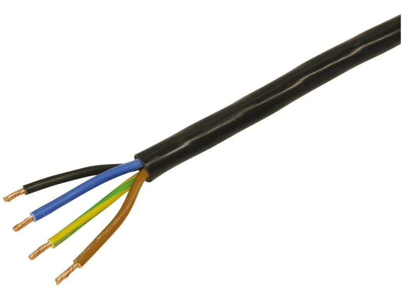 STEFFEN Installationskabel TD 4x 1.5 mm2 33 m Schwarz