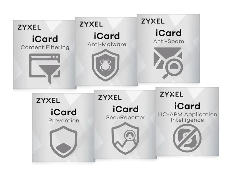 Zyxel Lizenz iCard Service-Bundle für USG FLEX 200 1 Jahr