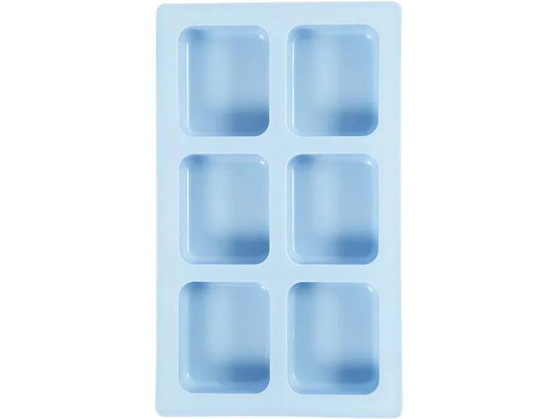Creativ Company Giessform Rechteck 5.9 x 7 x 2.5 cm, Silikon