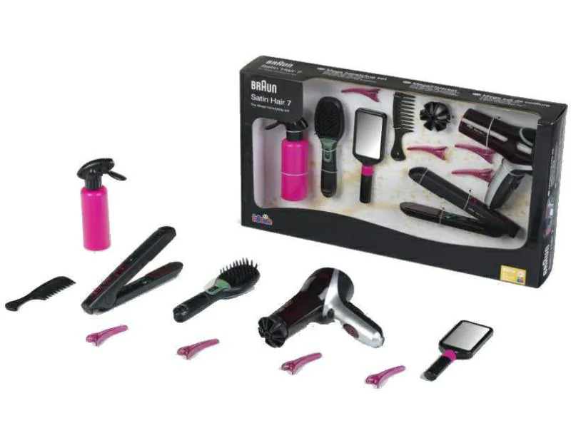 Klein-Toys BRAUN Megafrisierset
