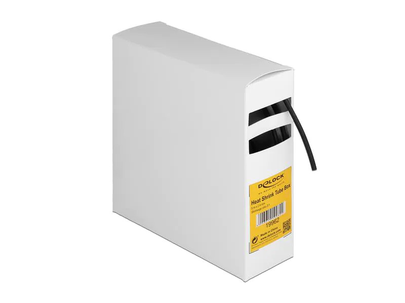 Delock Schrumpfschlauch Box mit Innenkleber, 5 m x 2.4 mm