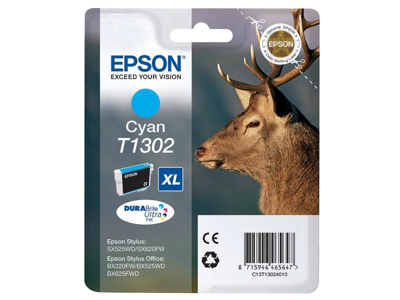 Epson Tinte T1302 / T13024012 Cyan