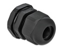 Delock Kabelverschraubung PG13.5, 24 mm 10 Stück, Schwarz