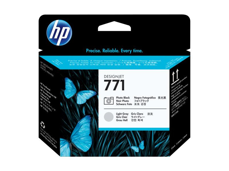HP Druckkopf Nr. 771 (CE020A) Light Grey/Photo Black