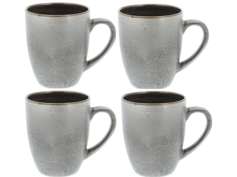 Bitz Kaffeetasse 300 ml, 4 Stück, Grau