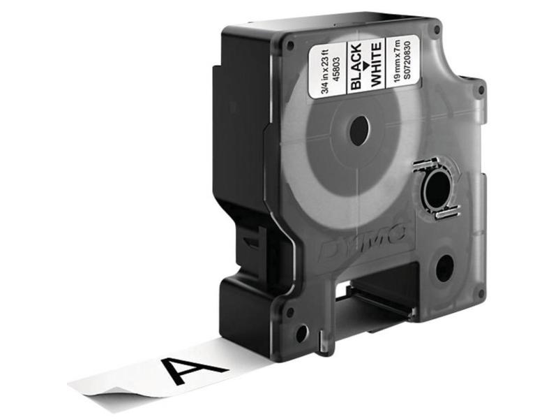DYMO Beschriftungsband D1 Schwarz auf Weiss