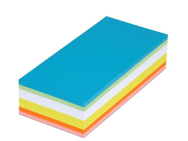 Maul Moderationskarten 20 x 9.5 cm rechteckig, 250 Stück