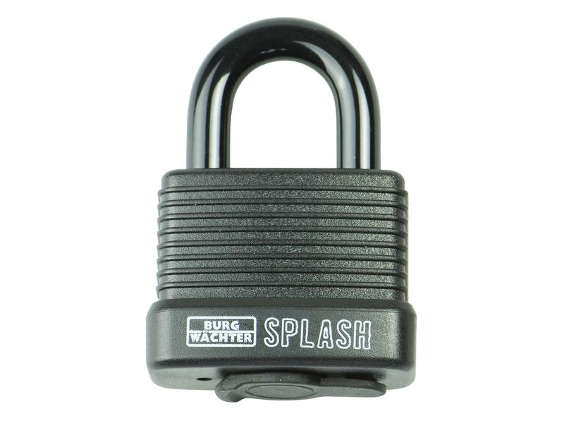 Burgwächter Vorhängeschloss Splash Schwarz