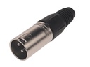 Bemero Stecker BC1001NI-M 3-Pol XLRm male Stecker Nickel