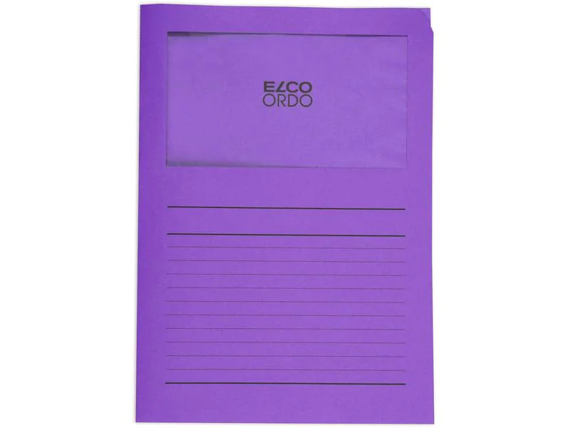 ELCO Sichthülle Ordo Classico Violett, 10 Stück