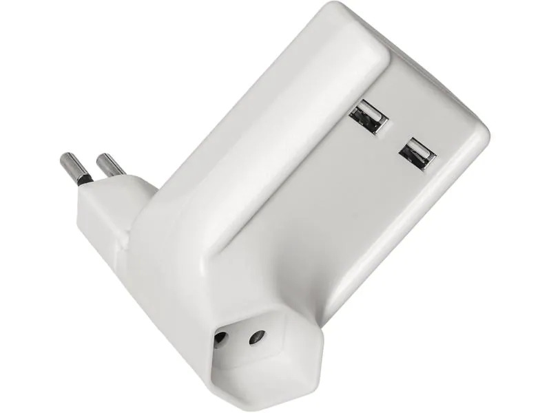 STEFFEN Mehrfachstecker 2x USB 1