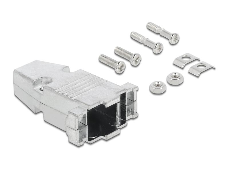 Delock Steckverbinder DB9, RS232 Metalgehäuse