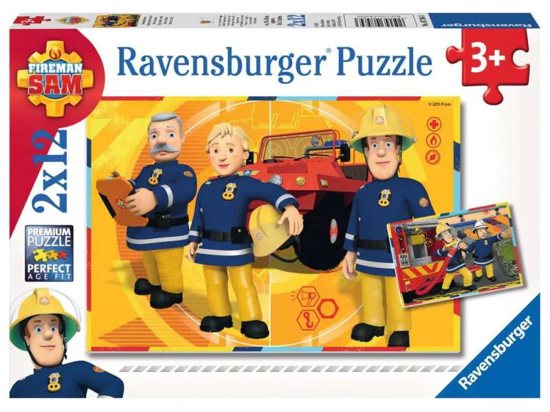 Ravensburger Puzzle Sam der Feuerwehrmann: Sam im Einsatz