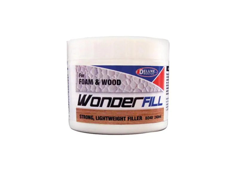 Deluxe Materials Spachtelmasse Wonderfill 240 ml, Weiss
