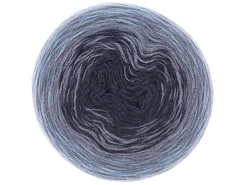 Rico Design Wolle Creative Wool Dégradé 200 g Blau