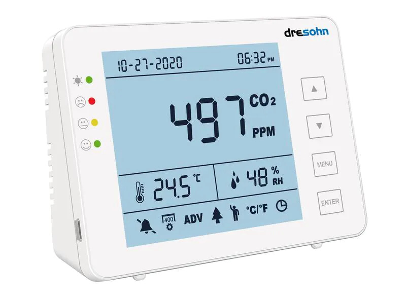 dresohn CO2-Überwachungsgerät DRE1300A mit Akkubetrieb